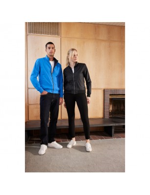 Reversible blouson for business, promotion and life style