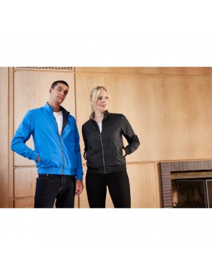 Reversible blouson for business, promotion and life style