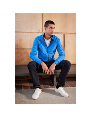 Reversible blouson for business, promotion and life style