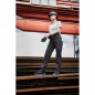 Light, durable slim-line workwear pants with functional details