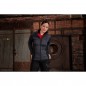 Comfortable, elastic stretch fleece jacket in casual look for work, sport and life style