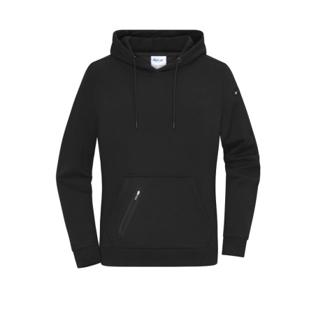 Stylish hoody in technical look