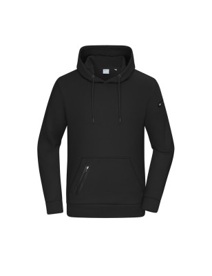 Stylish hoody in technical look