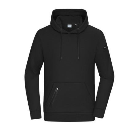 Stylish hoody in technical look