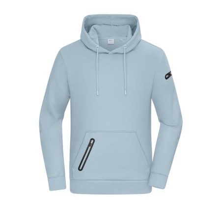 Stylish hoody in technical look