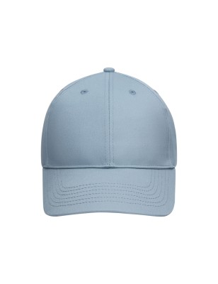 6 panel cap with unbrushed surface