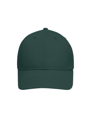 6 panel cap with unbrushed surface