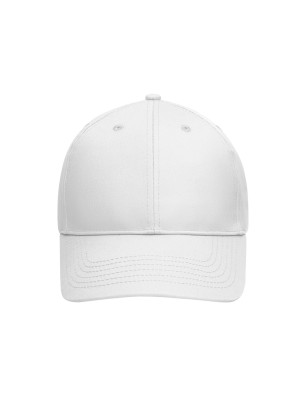 6 panel cap with unbrushed surface