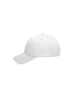 6 panel cap with unbrushed surface