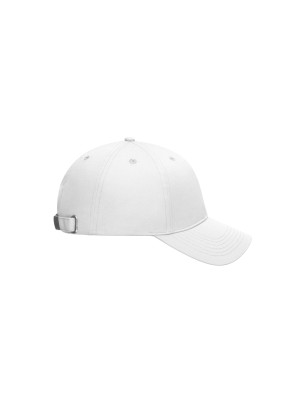 6 panel cap with unbrushed surface