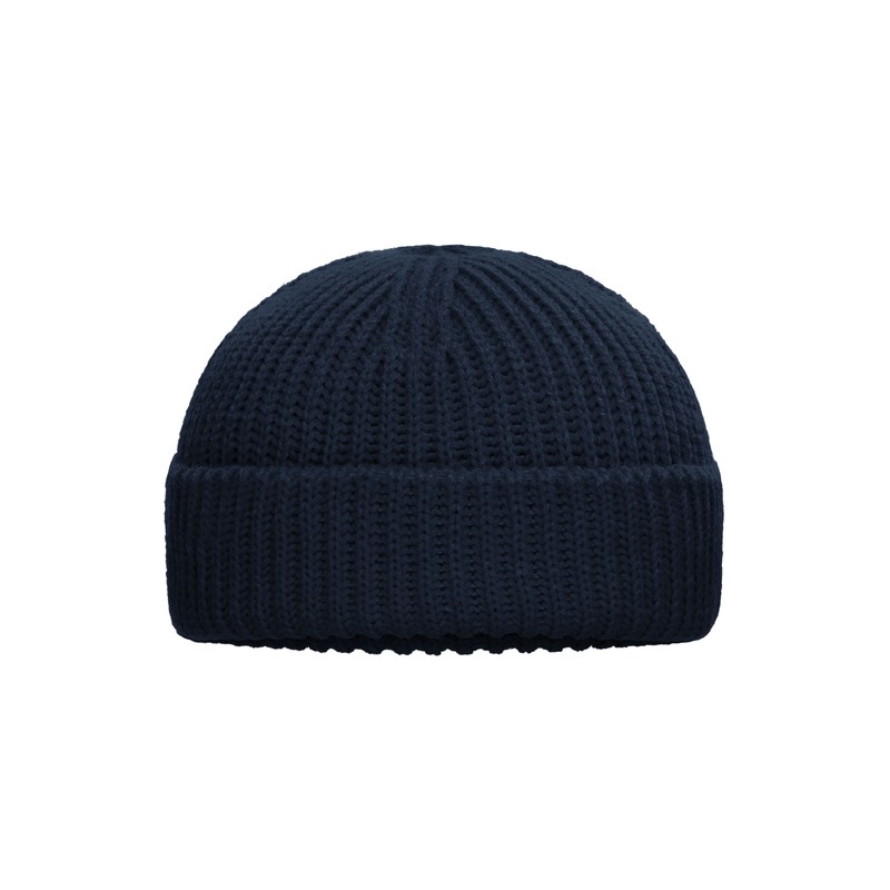 Trendy beanie with brim