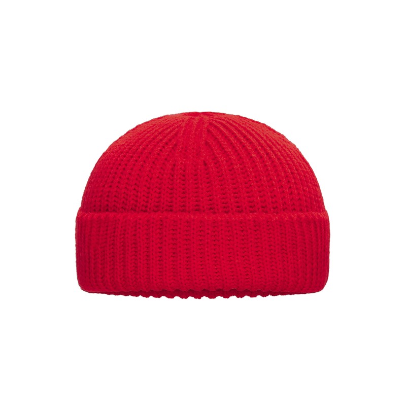 Trendy beanie with brim