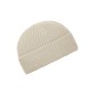 Trendy beanie with brim