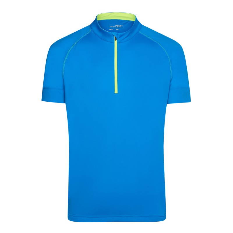 Sporty cycling jersey for men