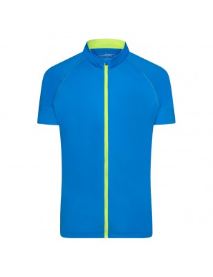 Sporty cycling jersey for men