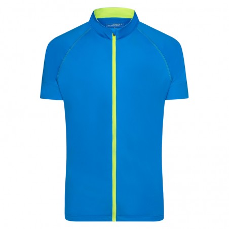 Sporty cycling jersey for men