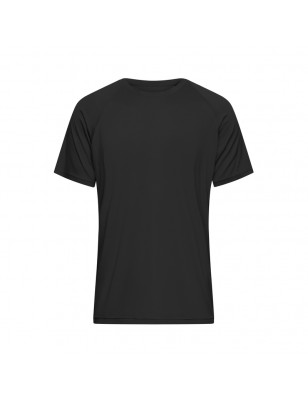 Functional T-shirt made of recycled polyester for sports and fitness