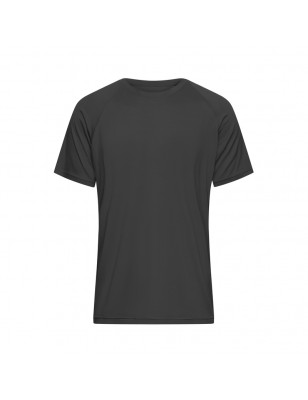 Functional T-shirt made of recycled polyester for sports and