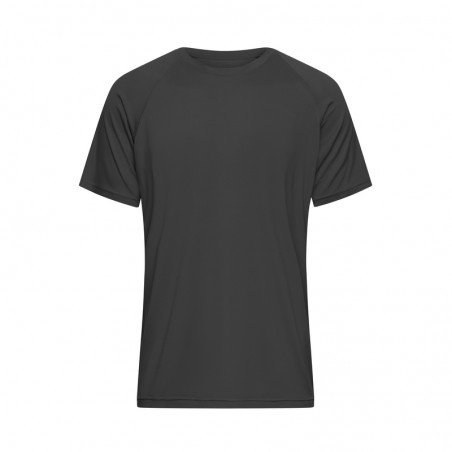 Functional T-shirt made of recycled polyester for sports and