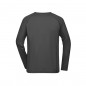 Long-sleeved functional T-shirt made of recycled polyester for sports and fitness