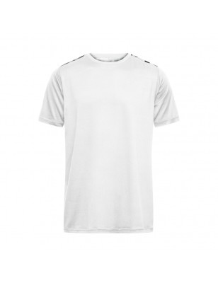 Functional T-shirt made of recycled polyester for sports and