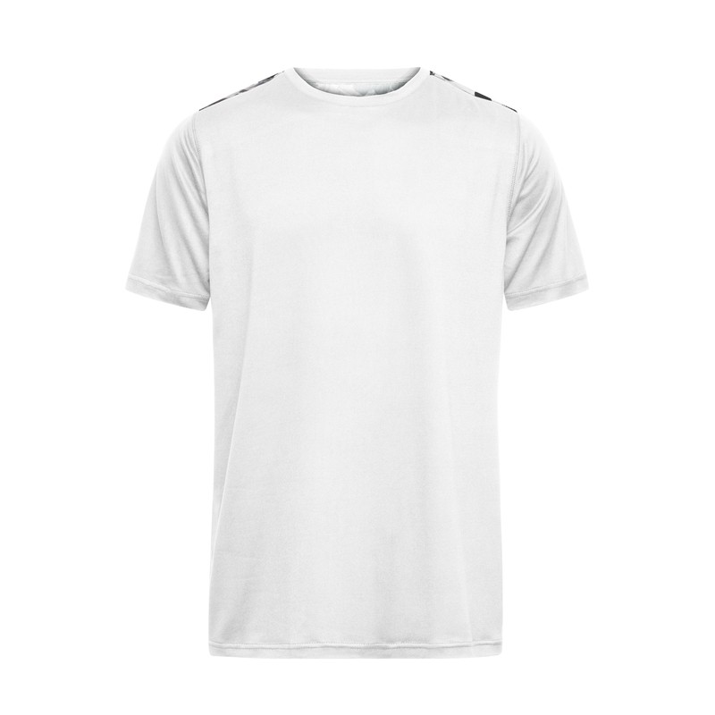 Functional T-shirt made of recycled polyester for sports and leisure