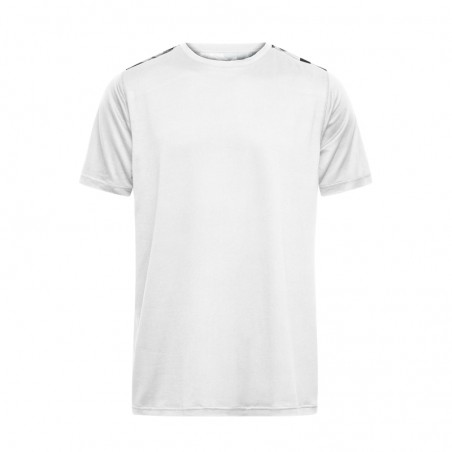 Functional T-shirt made of recycled polyester for sports and