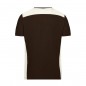 Durable, easy care T-shirt with contrasting insets