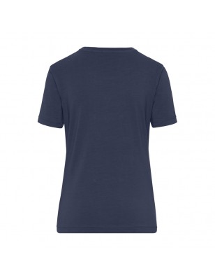 T-shirt made of soft elastic single jersey