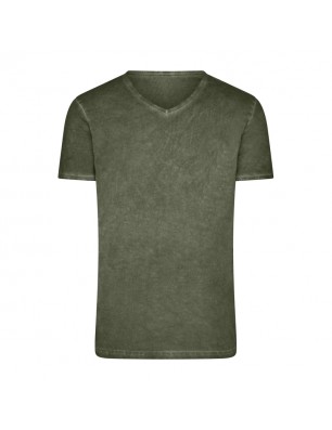 Trendy T-shirt with V-neck