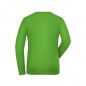 Long-sleeved T-shirt made of soft elastic single jersey