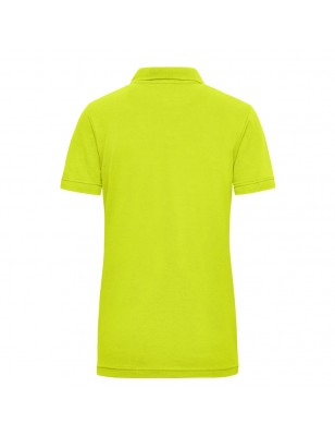 Durable, easy care polo shirt in signal colours