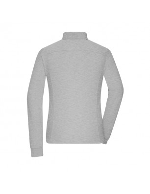 Durable and easy-care long-sleeved poloshirt