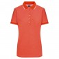 Polo shirt in trendy bicolour look