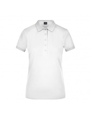 Classic polo shirt made of elastic piqué