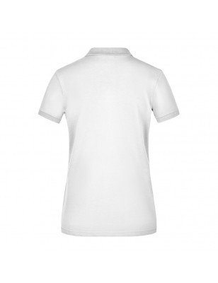 Classic polo shirt made of elastic piqué