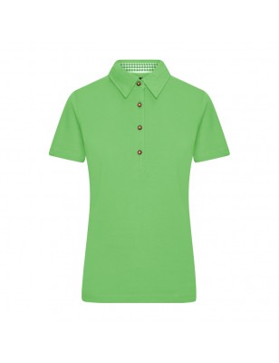 Classic polo shirt in traditional costume look