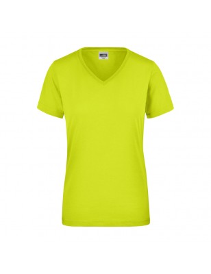 Durable, easy care T-shirt in signal colours