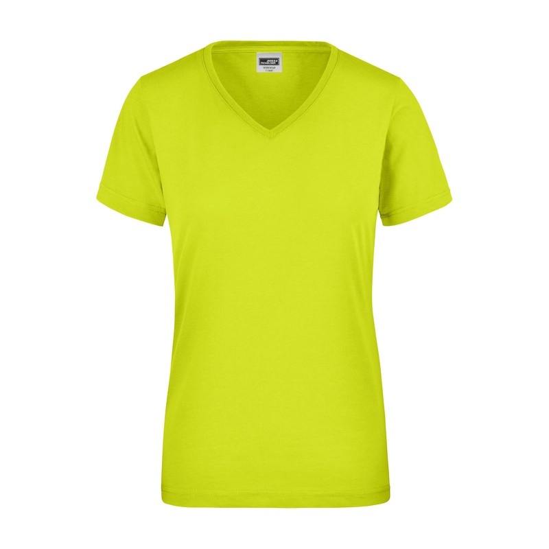  Durable, easy care T-shirt in signal colours