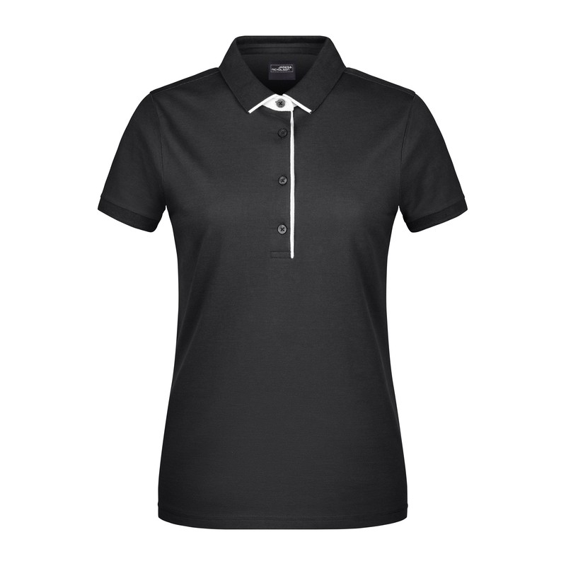 Classic  polo shirt with contrasting elements