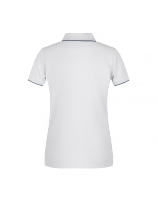 Classic polo shirt with contrasting stripes