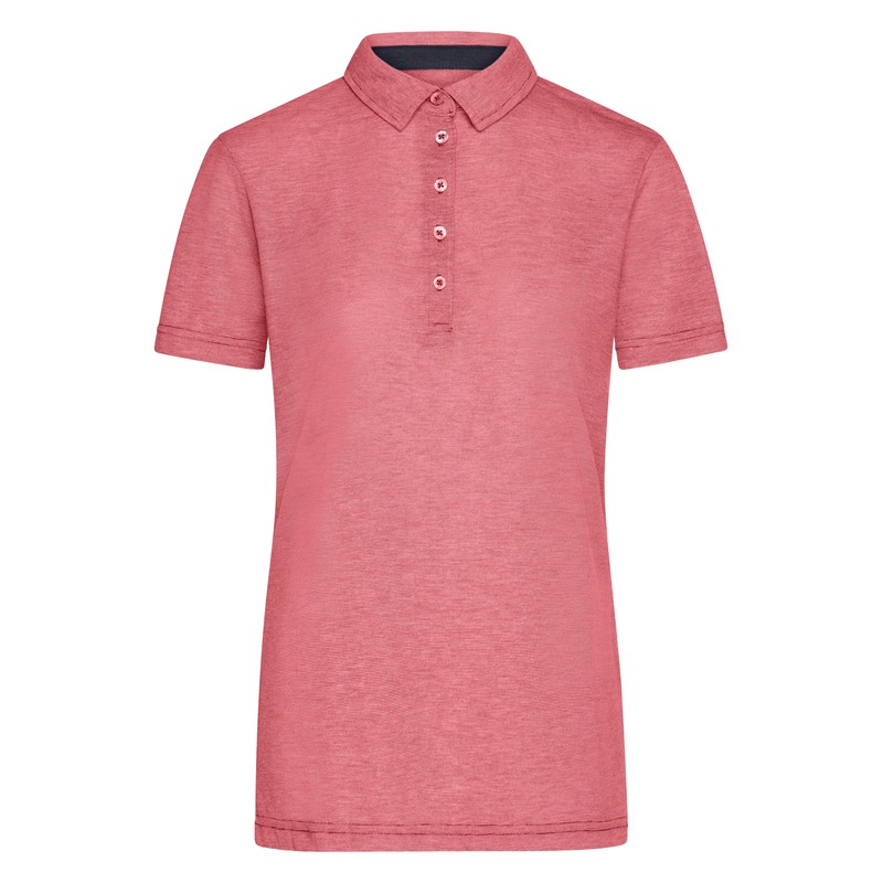 Functional polo shirt for leisure and sports