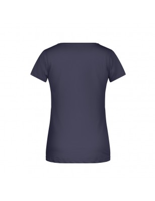 Ladies' T-shirt with fashionable breast pocket