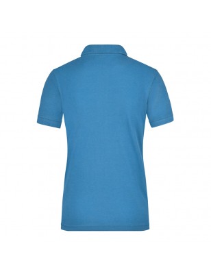 Durable, easy care poloshirt with breast pocket