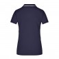 High-quality piqué polo shirt with contrasting stripes