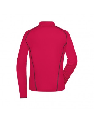 Longsleeved functional T-shirt for fitness and sports