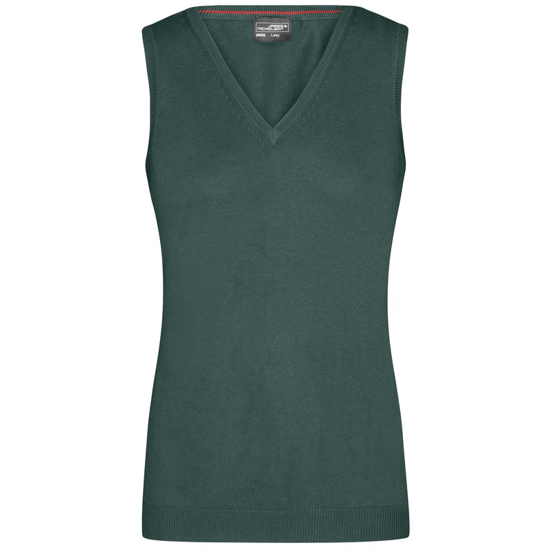 Classic cotton sleeveless pullover