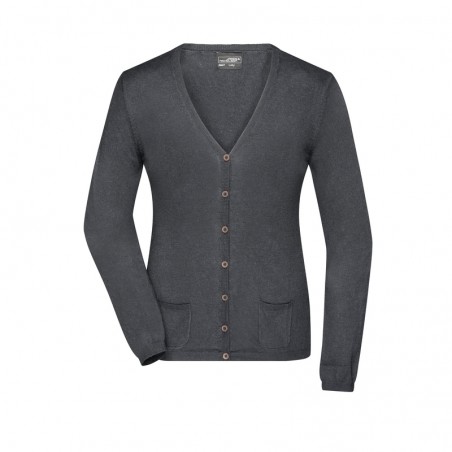High-quality cardigan with silk/cashmere content
