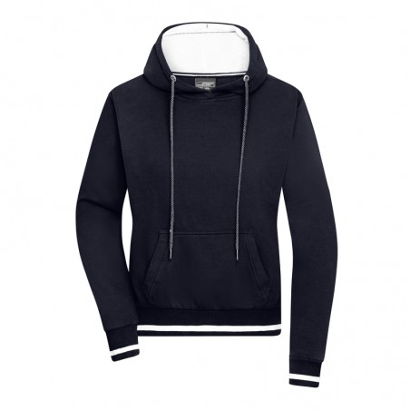 Hooded sweatshirt in trendy design