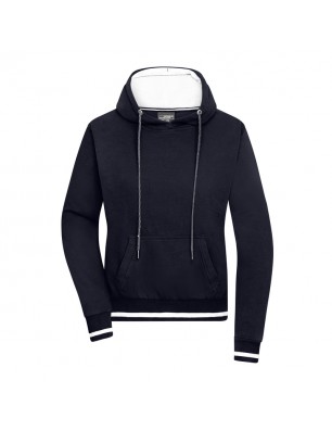 Hooded sweatshirt in trendy design